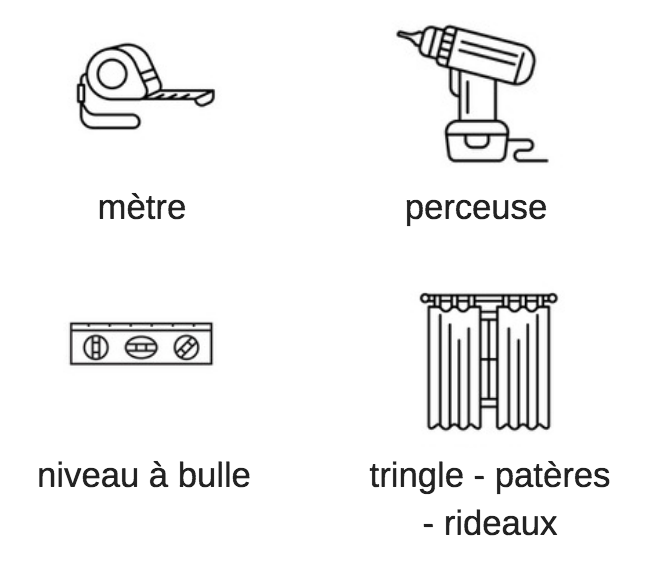 poser tringle rideaux