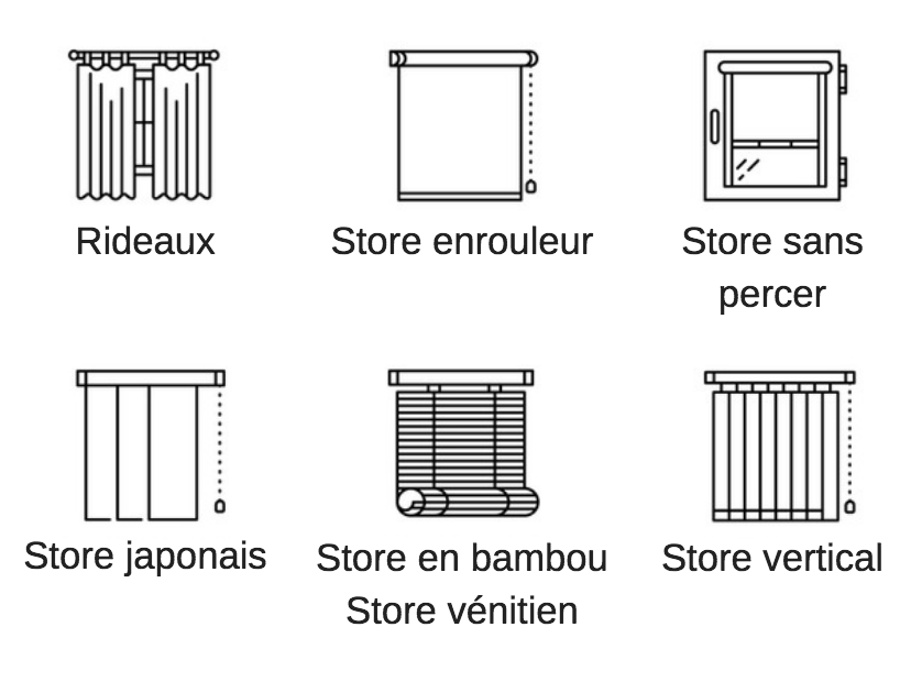 fixer rideaux